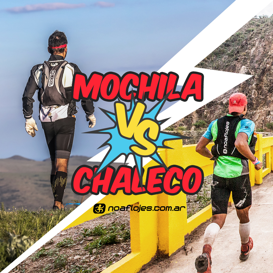 Mochilas vs Chalecos cuál elegir? · NoAflojes