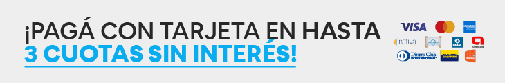 Noaf - Pagá con tarjetas en hasta 3 cuotas sin interés con MercadoPago